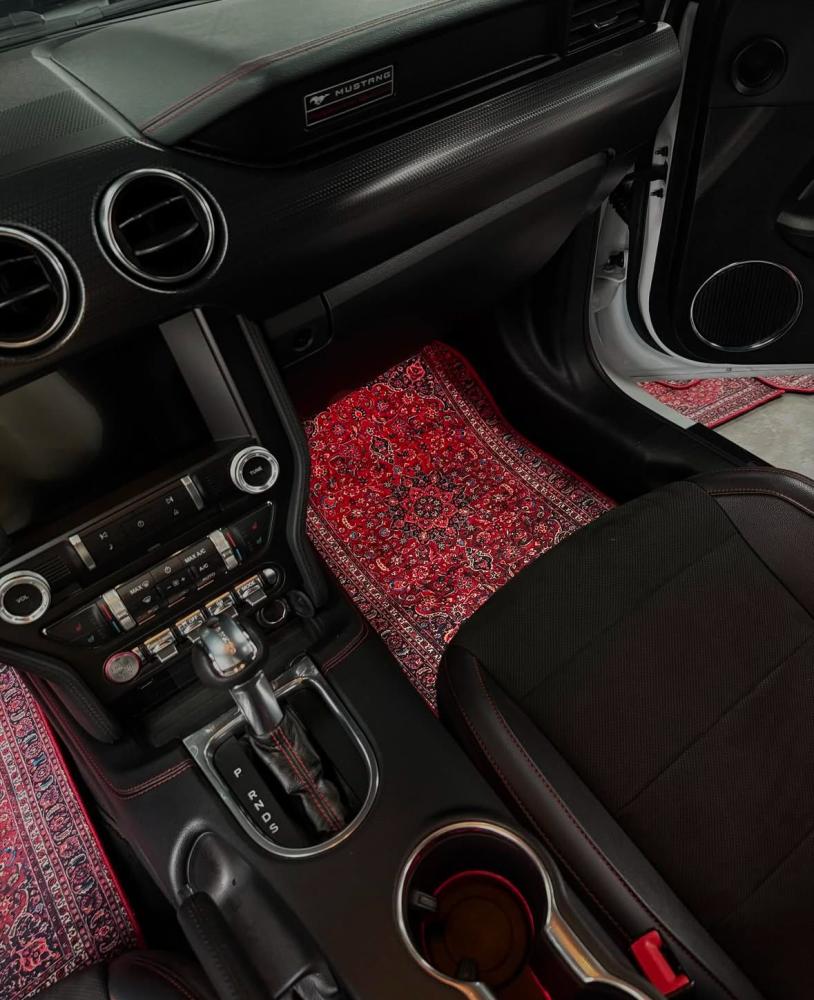 Tapis style Boujad Bleu